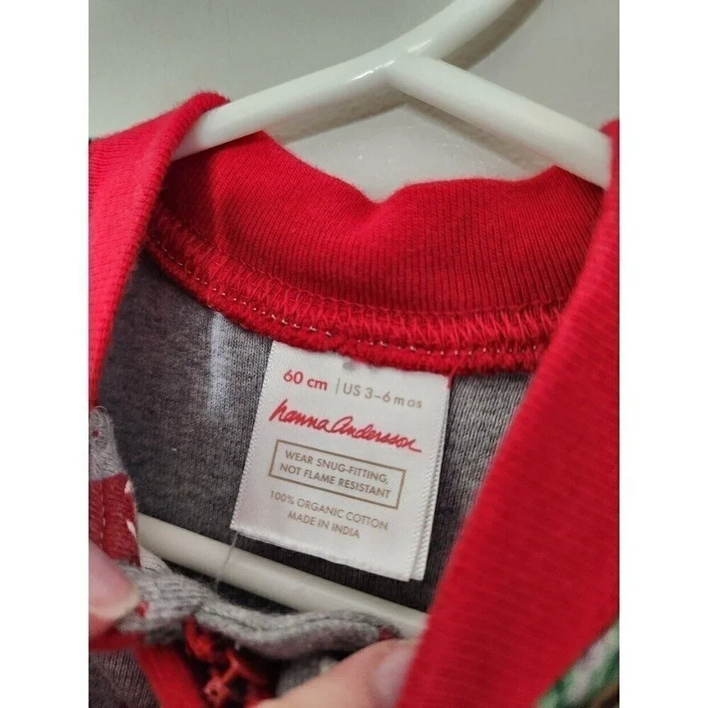 HANNA ANDERSSON Gnome Zip Jammies